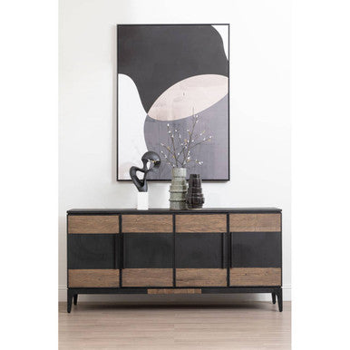 Mirano Black Finish Knot Sculpture - Image 7