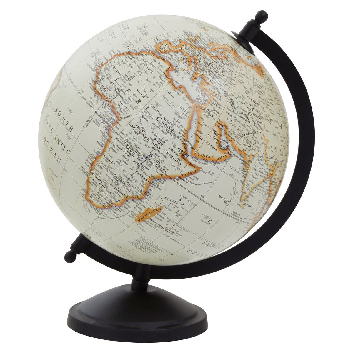 Churchill Black Frame Globe