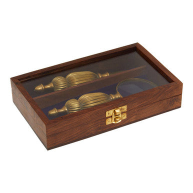 Churchill Gold Finish Magnifying Glass And Letter Opener