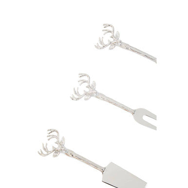 Stag 3Pc Cheese Knife Set