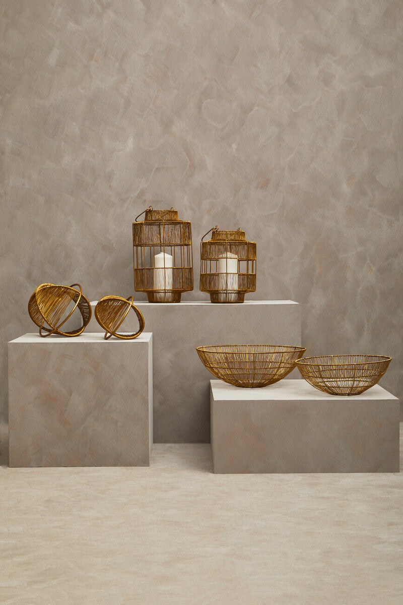 Enzo Set Of Two Wire Ball Ornaments - Image 5