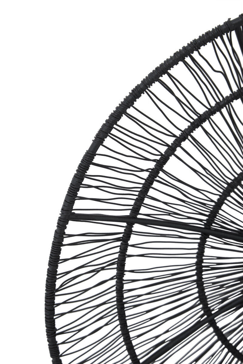 Enzo Black Wire Wall Sconce