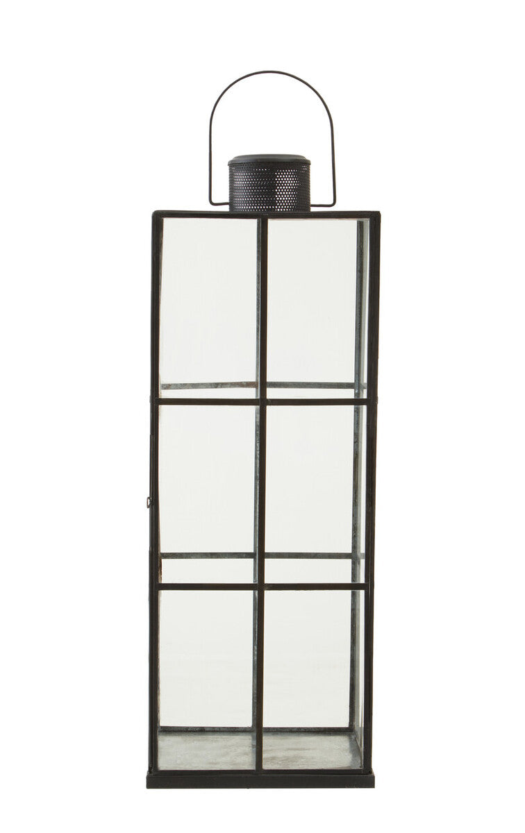 Preston Antique Black Finish Small Lantern