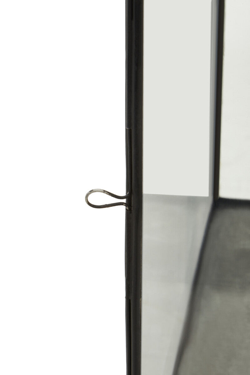 Preston Large Black Square Lantern