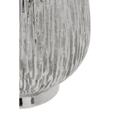 Hesper Large Silver Ceramic Planter