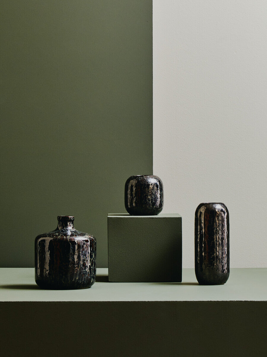 Silas Dark Blue Planter