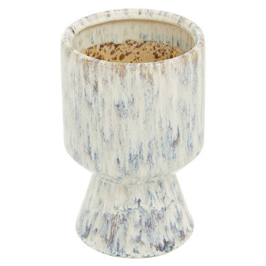 Shai Small Beige Speckled Planter