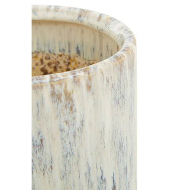 Shai Small Beige Speckled Planter