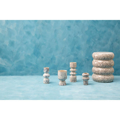 Shai Large Beige Speckled Planter