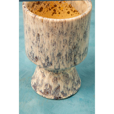 Shai Large Beige Speckled Planter