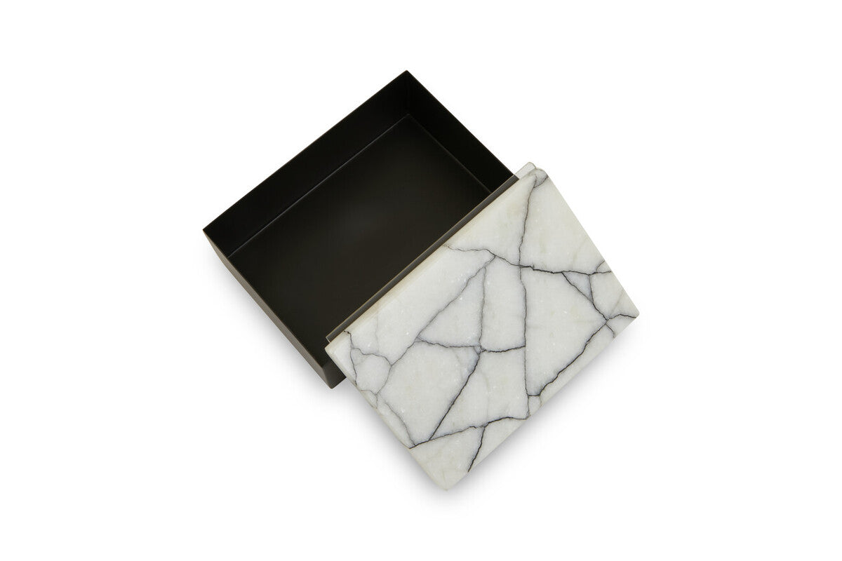 Marmara Small Marble Trinket Box