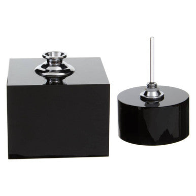 Carrie Black Crystal Large Bottle