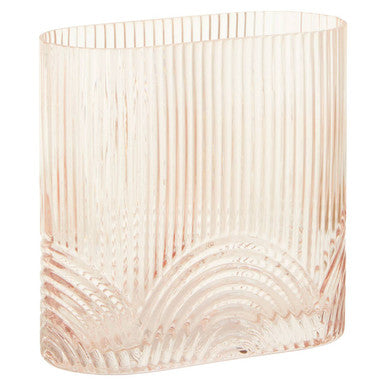 Bardi Large Pink Glass Vase - Image 2