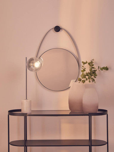 Blyth Large Grey Glass Vase - Image 4