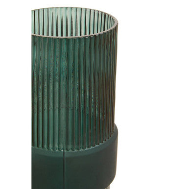 Blume Large Green Glass Vase