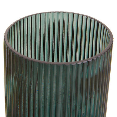 Blume Large Green Glass Vase