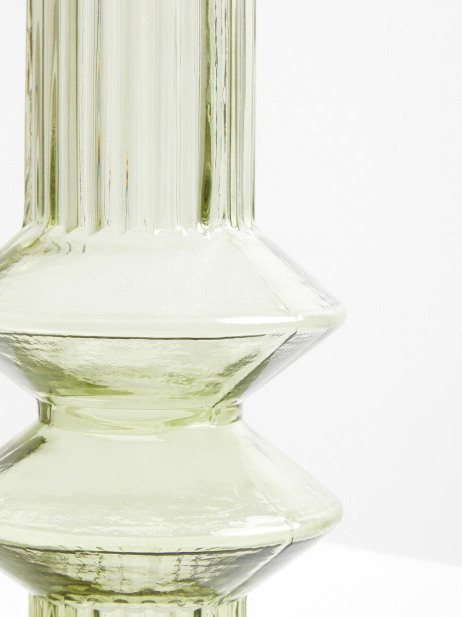 Benka Small Green Glass Vase