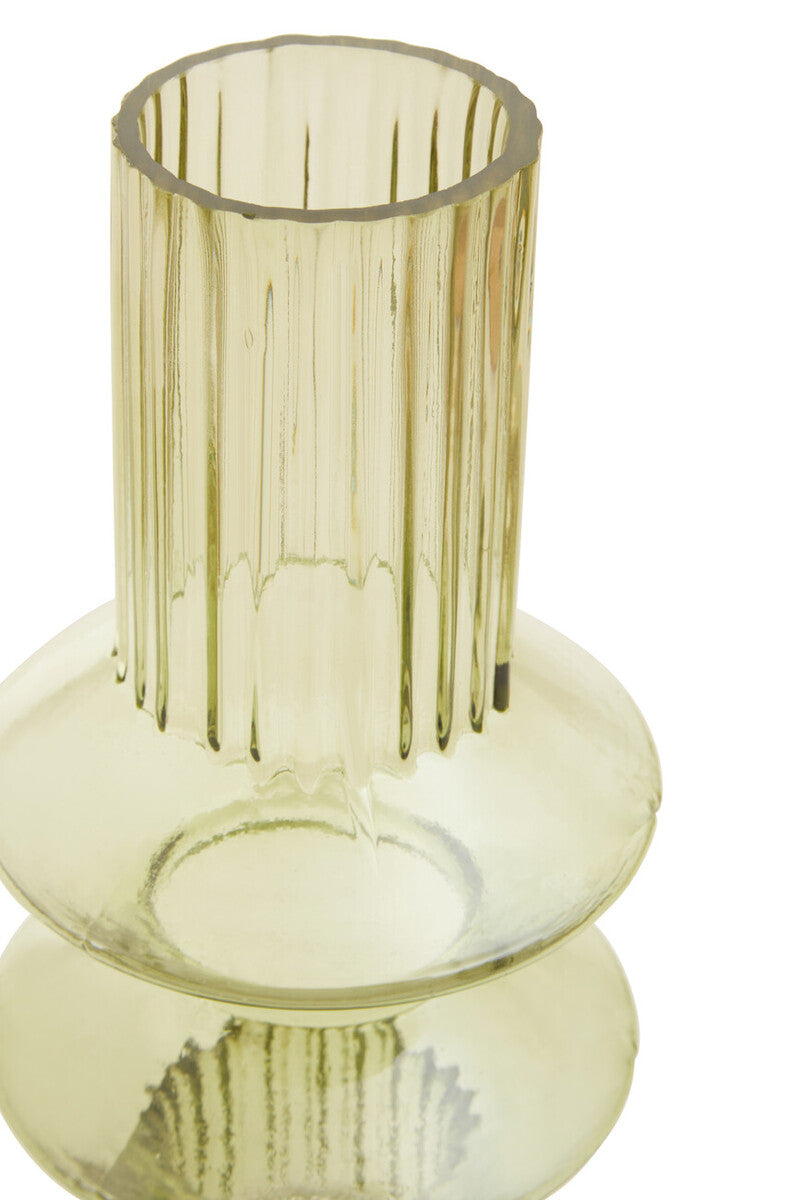 Benka Small Green Glass Vase