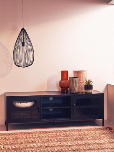 Benka Small Brown Glass Vase