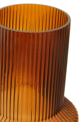 Benka Large Brown Glass Vase