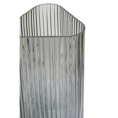 Benka Small Grey Glass Vase