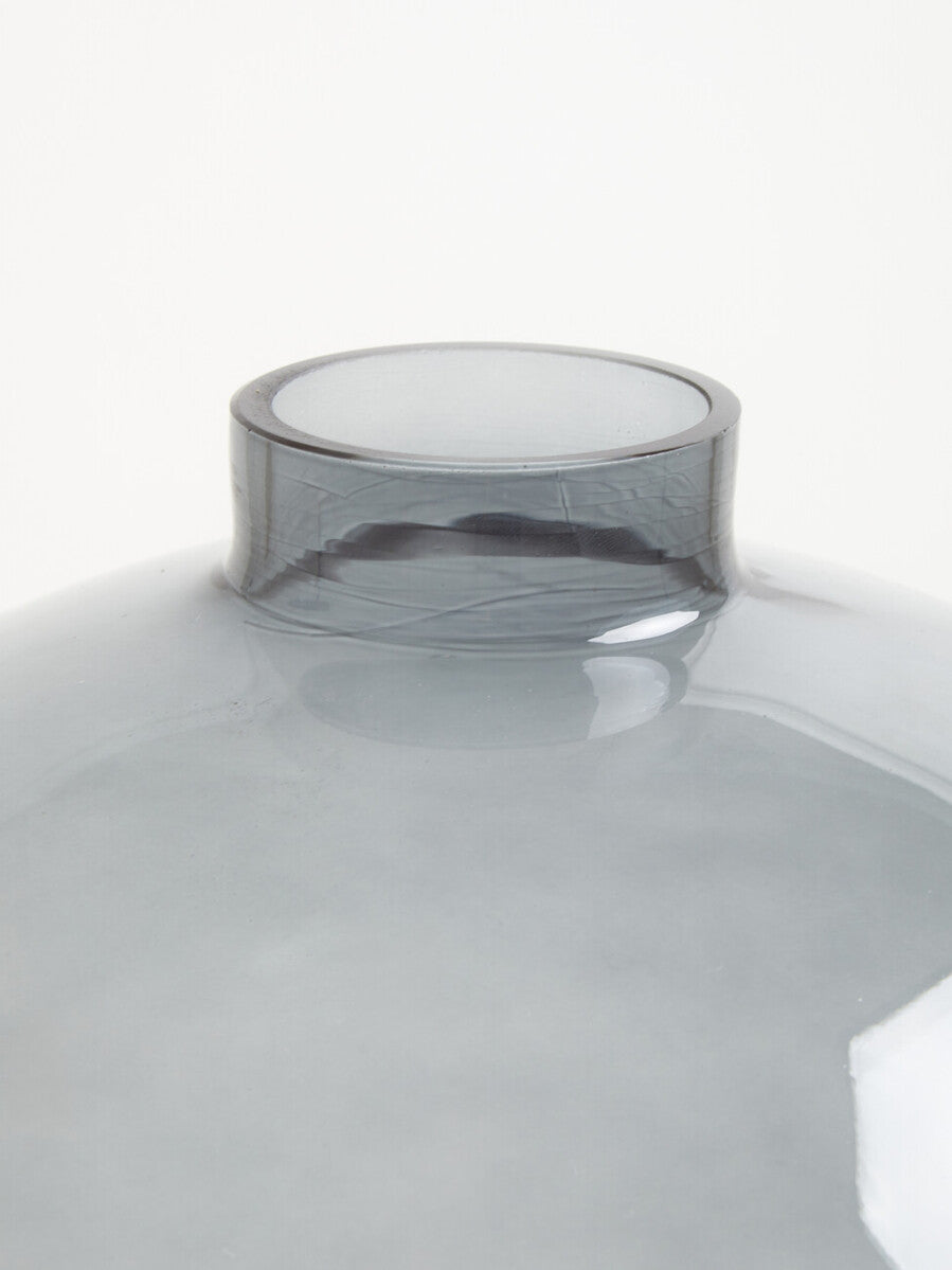 Bree Grey Glass Vase