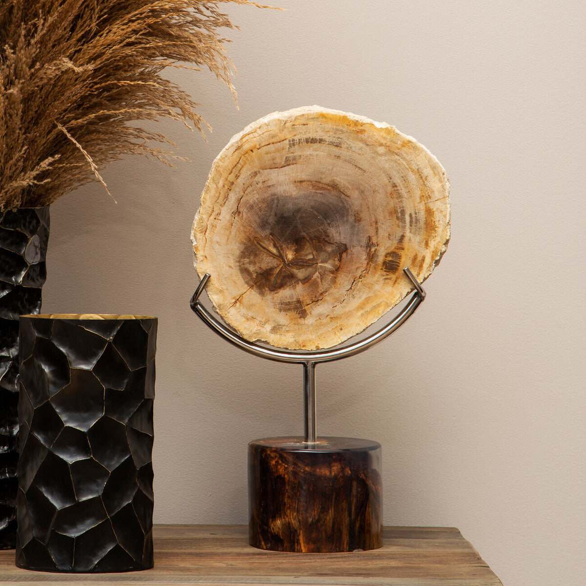 Relic Petrified Wood Sculpture - Image 1