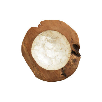 Seraya Coco Shell Wooden Bowl