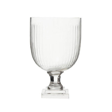 Cortina Small Glass Hurricane Candle Holder