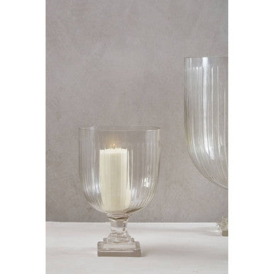 Cortina Small Glass Hurricane Candle Holder