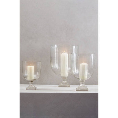 Cortina Medium Glass Hurricane Candle Holder