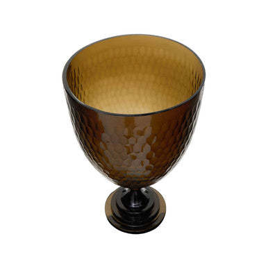 Cortina Large Honeycomb Glass Candle Holder - Image 8