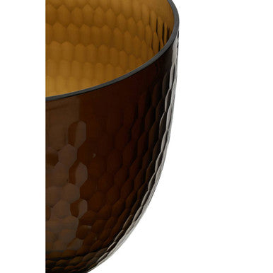 Cortina Large Honeycomb Glass Candle Holder - Image 10