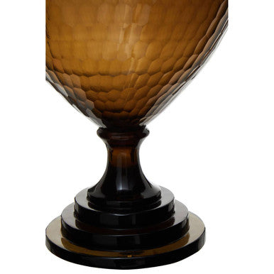 Cortina Large Honeycomb Glass Candle Holder - Image 11