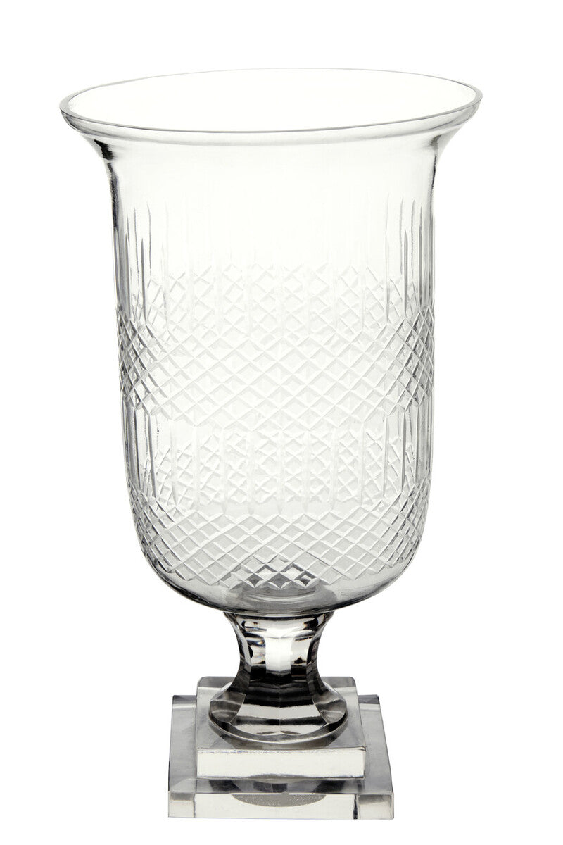 Cortina Medium Diamond Cut Candle Holder