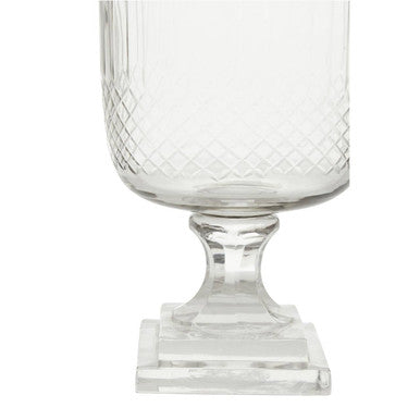 Cortina Large Diamond Cut Candle Holder