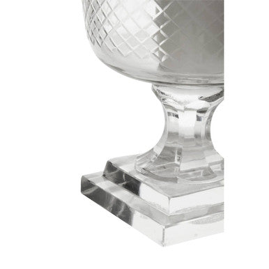 Cortina Large Diamond Cut Candle Holder