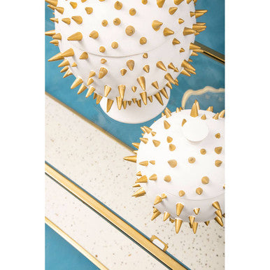 Picos White and Gold Spikes Small Box - Image 4