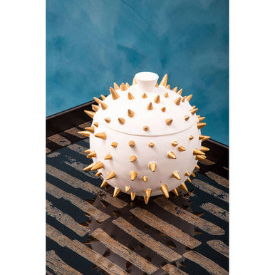 Picos White and Gold Spikes Small Box - Image 5