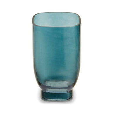 Emer Small Blue Glass Vase - Image 5