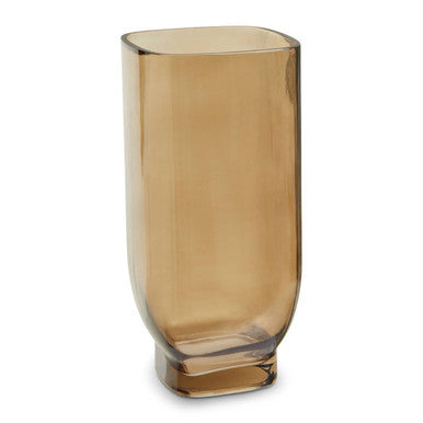 Emer Large Smoked Brown Vase