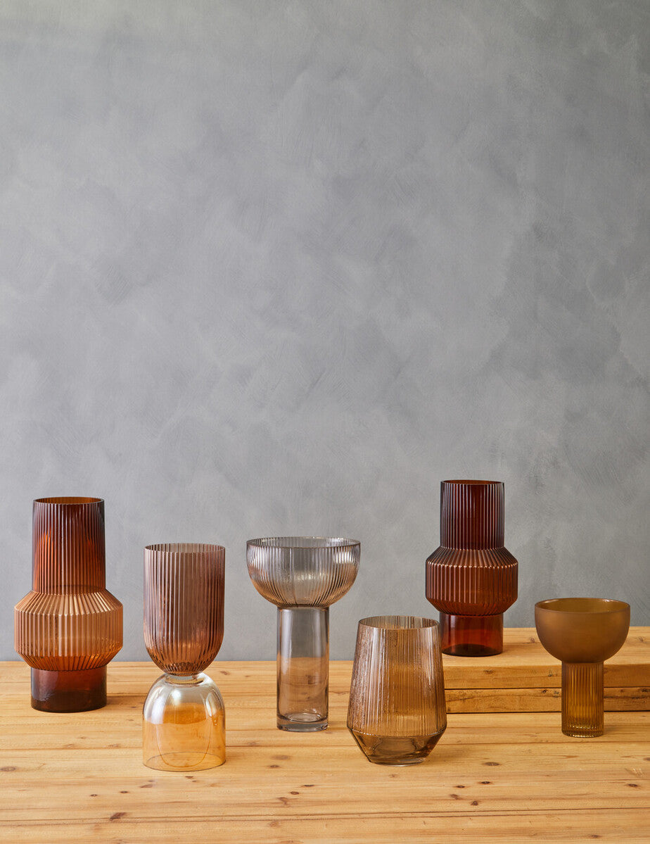 Esma Small Two Tone Glass Vase