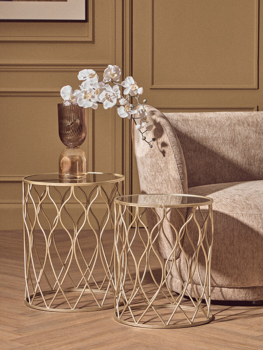 Esma Small Two Tone Glass Vase