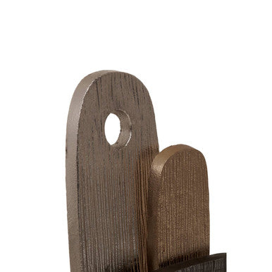 Simbolo Small Assorted Colour Metal Sculpture On Marble Base - Image 8