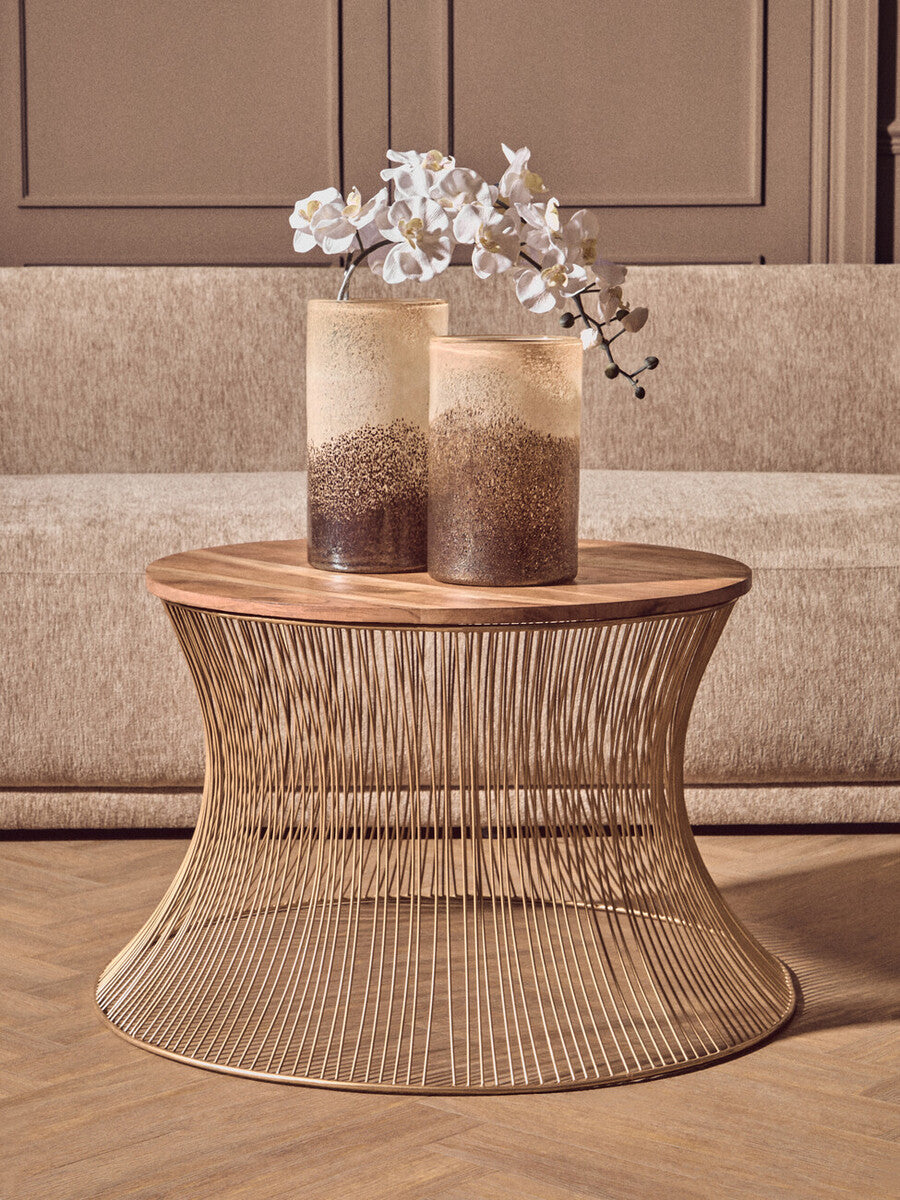 Chiara Medium Natural Sand Effect Vase
