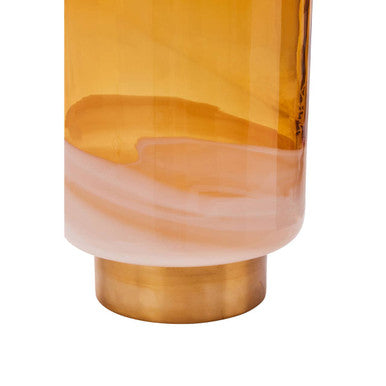 Cleo Small Amber Vase