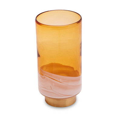 Cleo Large Amber Vase - Image 9