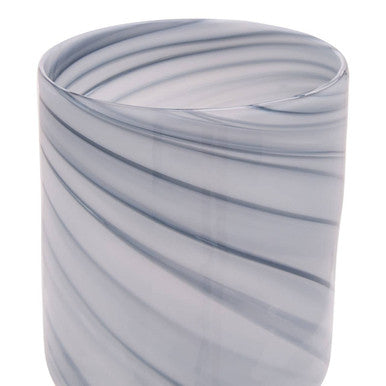 Cleo Small Grey Vase