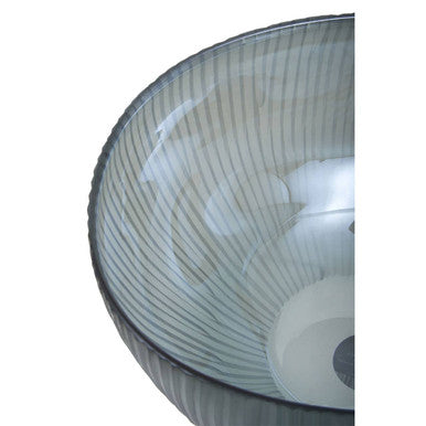 Hessa Grey Glass Bowl