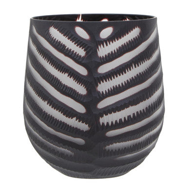 Hessa Small Chevron Cut Vase - Image 2